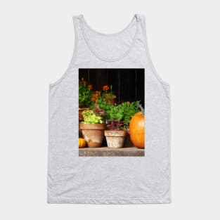 Marigolds and Pumpkins Tank Top